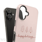 Happy Holidays Magnetic iPhone Case