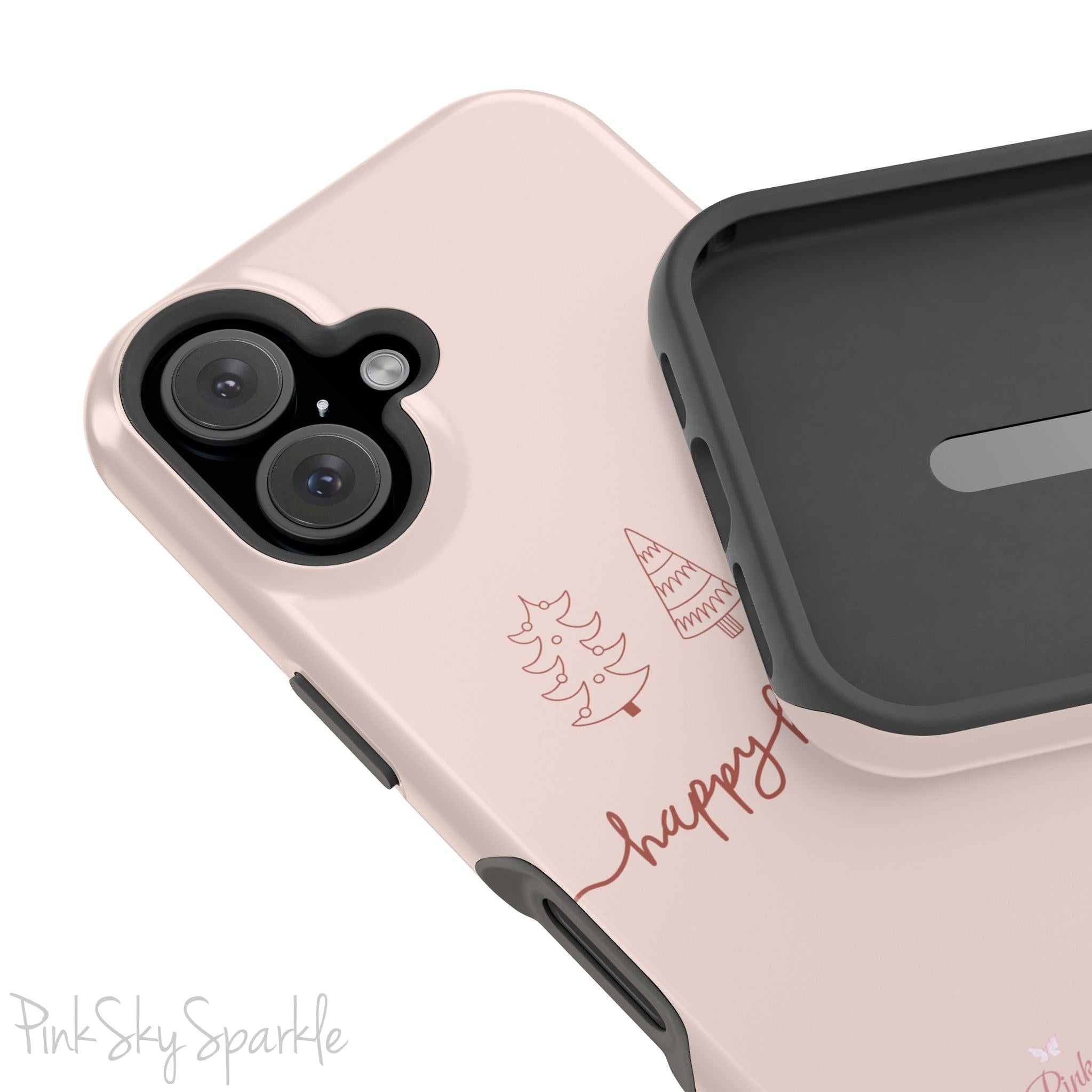 Happy Holidays Magnetic iPhone Case