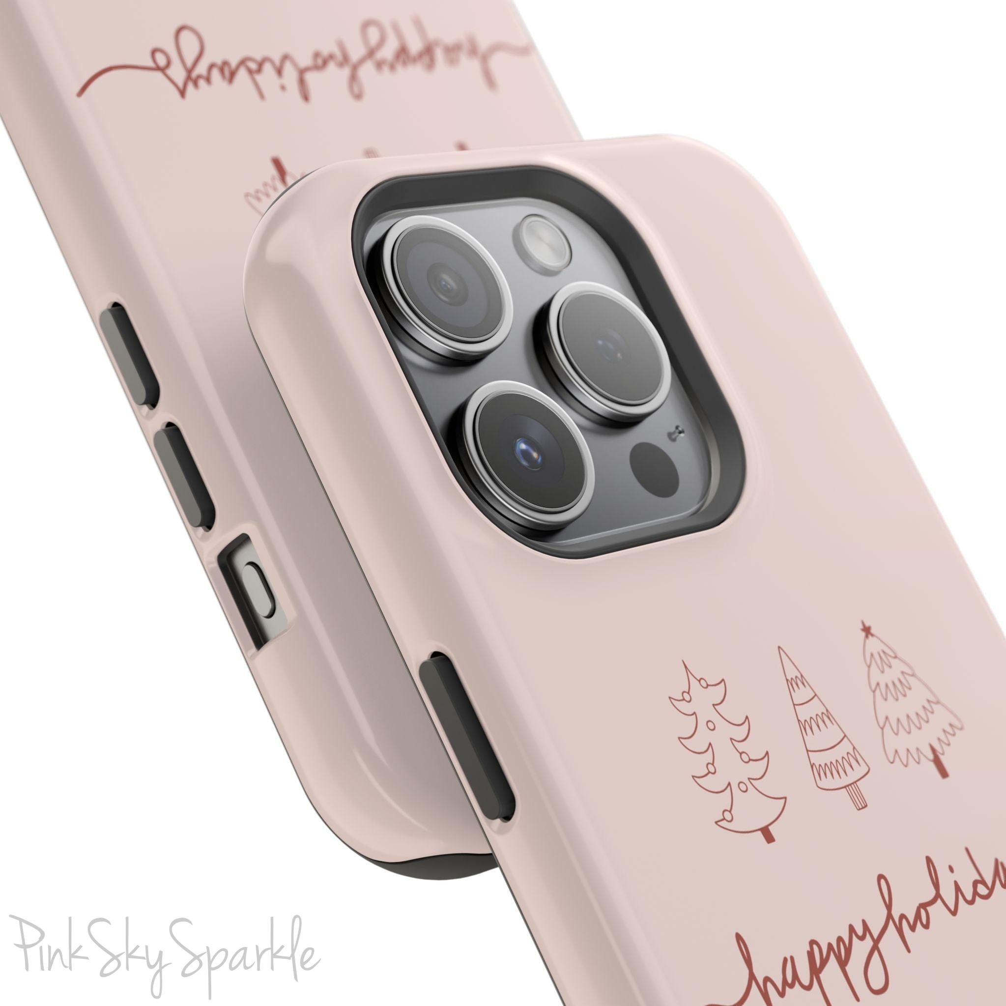 Happy Holidays Magnetic iPhone Case