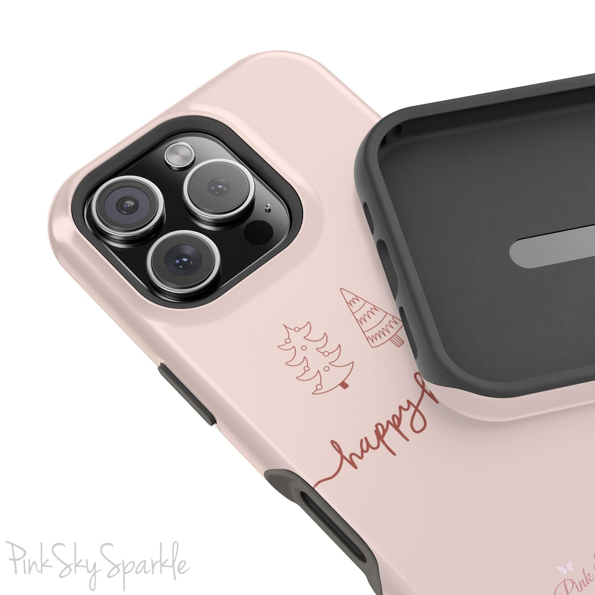 Happy Holidays Magnetic iPhone Case