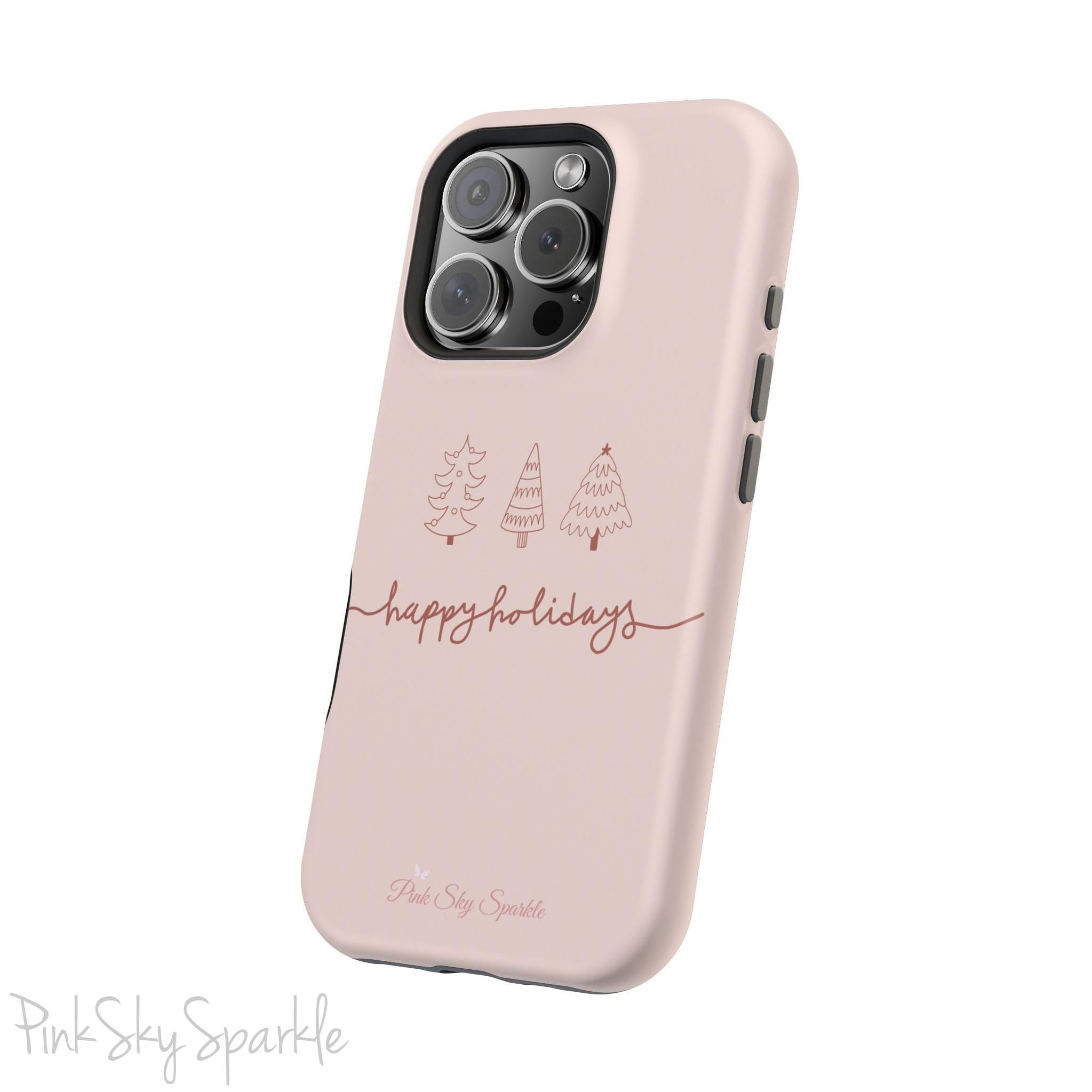 Happy Holidays Magnetic iPhone Case