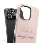 Happy Holidays Magnetic iPhone Case