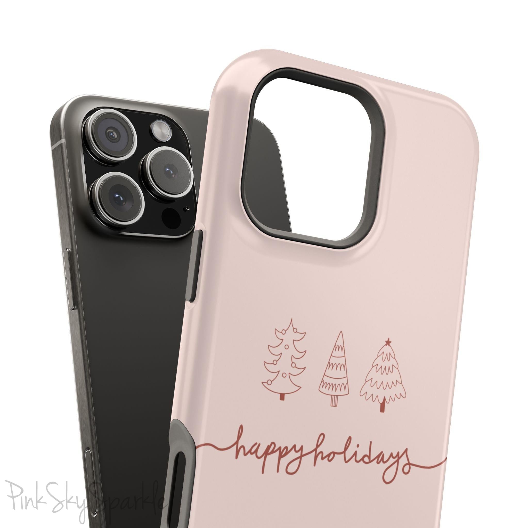 Happy Holidays Magnetic iPhone Case