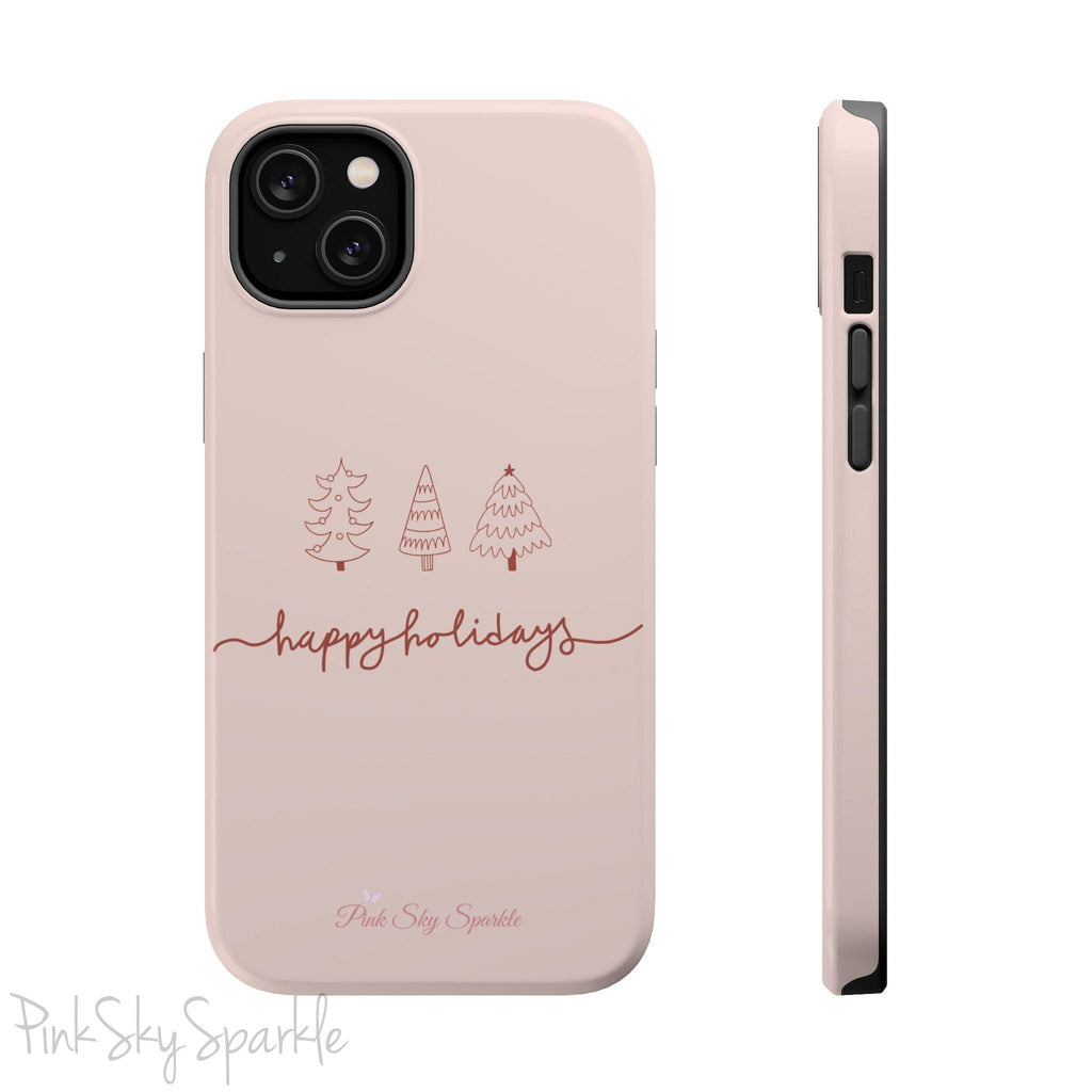 Happy Holidays Magnetic iPhone Case