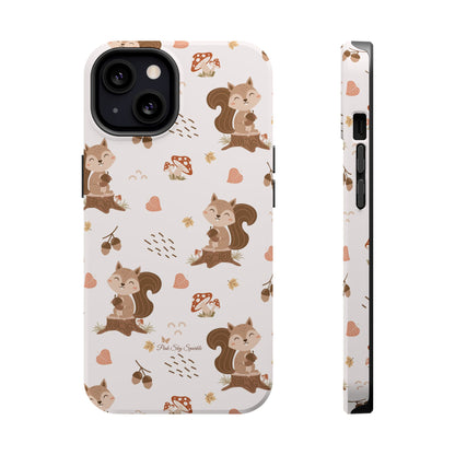 Happy Squirrel Magnetic iPhone Case