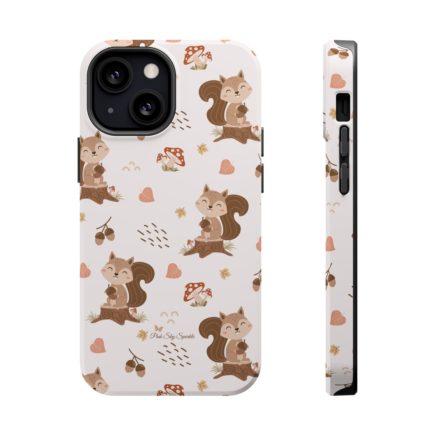 Happy Squirrel Magnetic iPhone Case