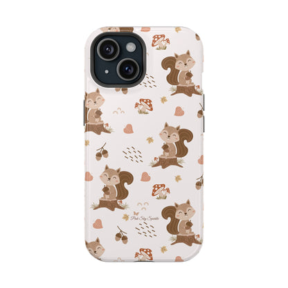 Happy Squirrel Magnetic iPhone Case