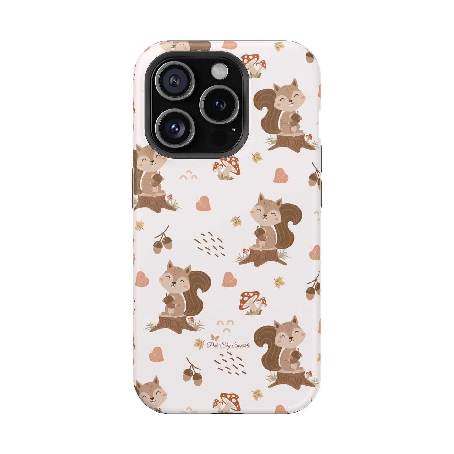 Happy Squirrel Magnetic iPhone Case