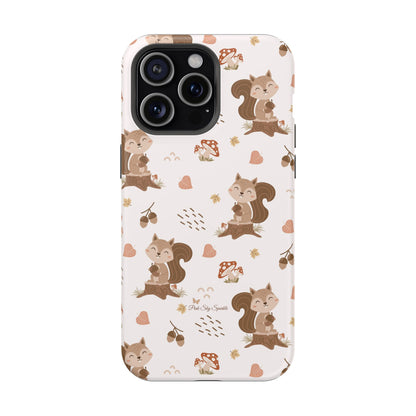 Happy Squirrel Magnetic iPhone Case