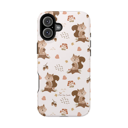 Happy Squirrel Magnetic iPhone Case