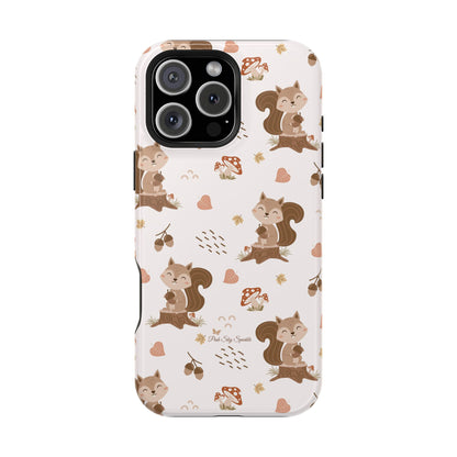 Happy Squirrel Magnetic iPhone Case