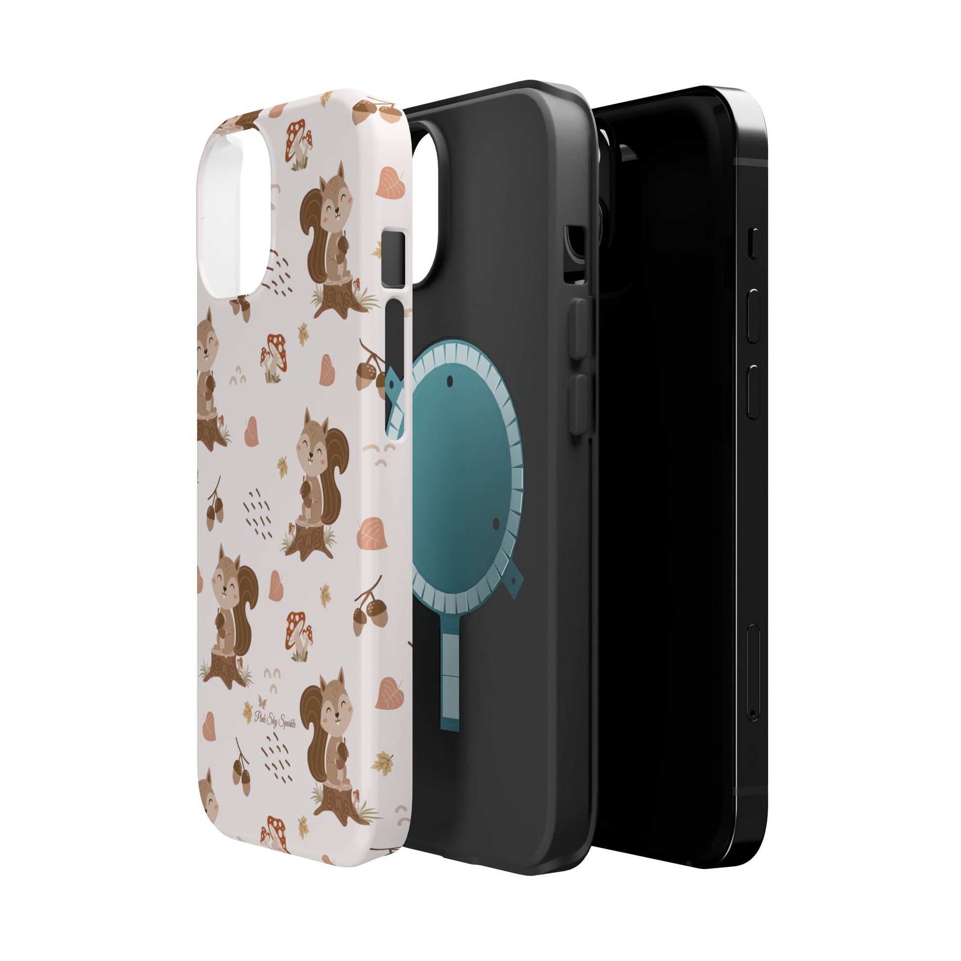 Happy Squirrel Magnetic iPhone Case