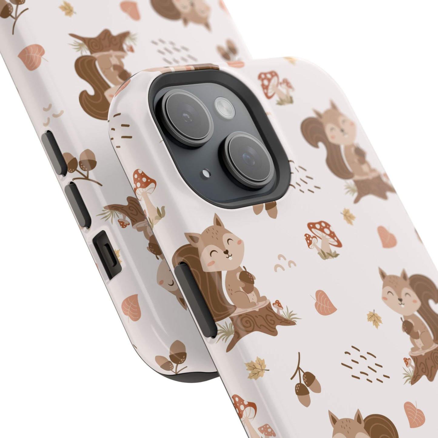 Happy Squirrel Magnetic iPhone Case