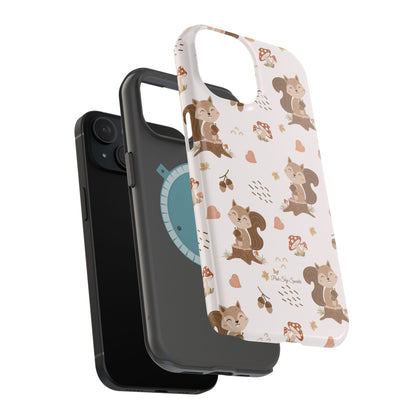 Happy Squirrel Magnetic iPhone Case