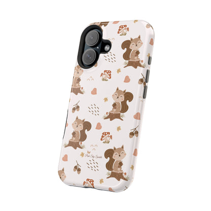 Happy Squirrel Magnetic iPhone Case