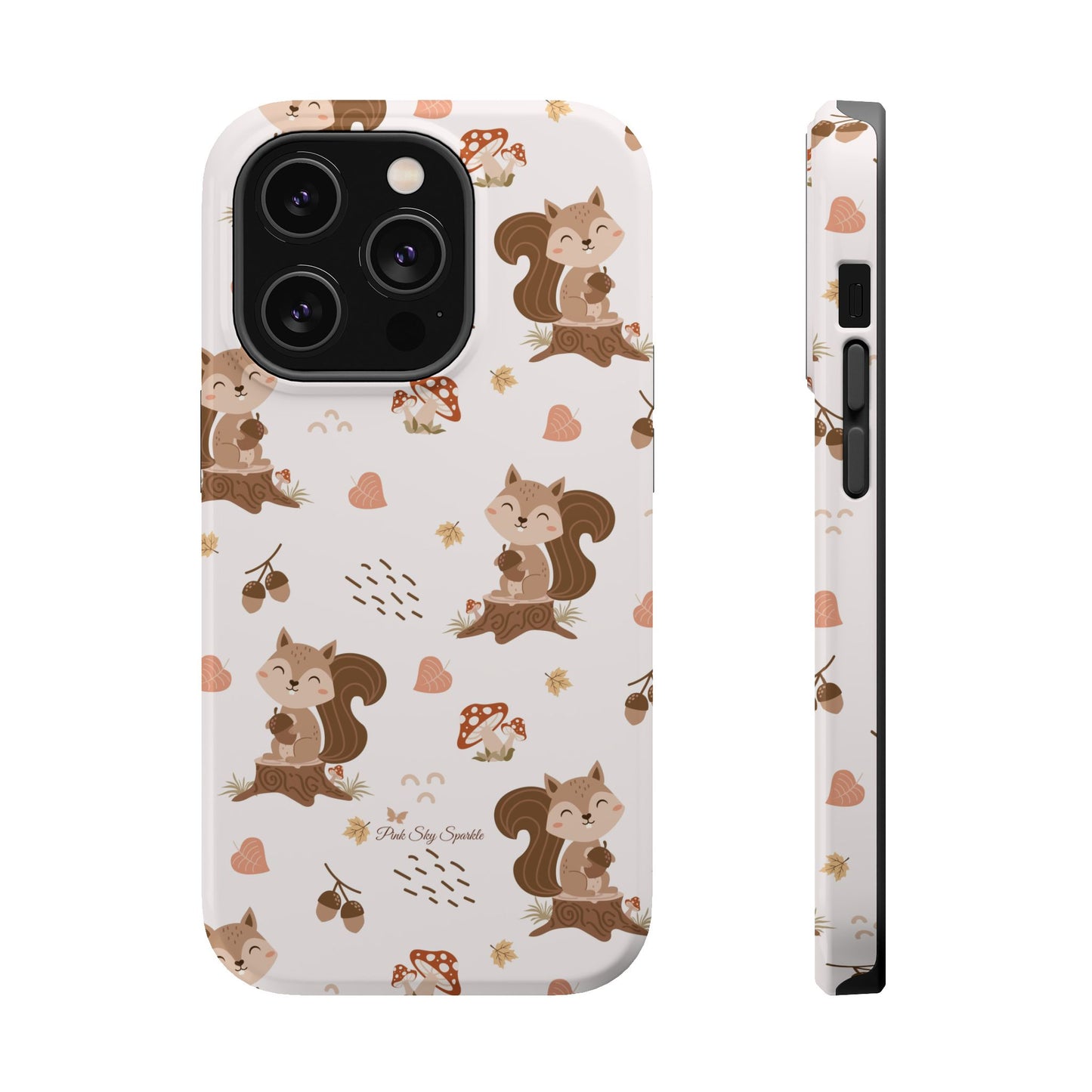 Happy Squirrel Magnetic iPhone Case