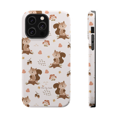 Happy Squirrel Magnetic iPhone Case