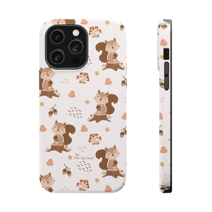 Happy Squirrel Magnetic iPhone Case