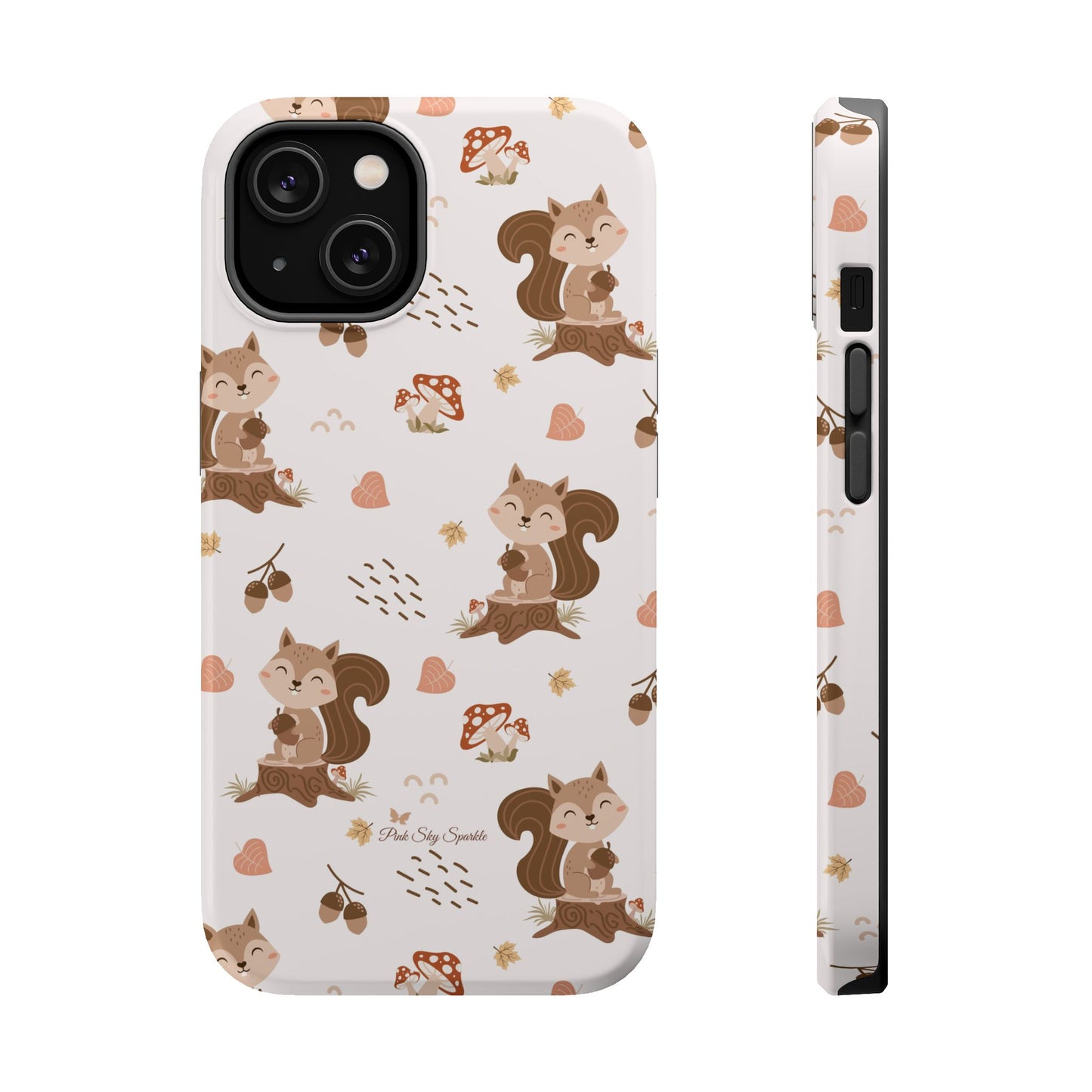 Happy Squirrel Magnetic iPhone Case