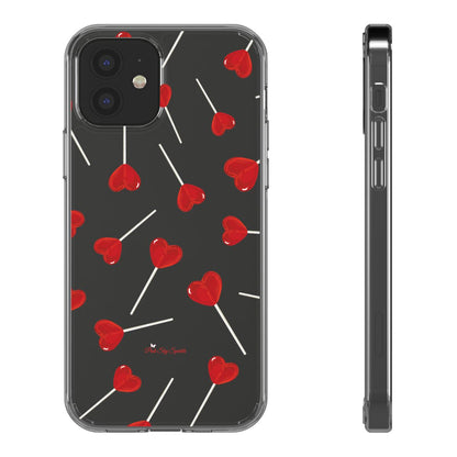 Sweetheart Sucker Clear Phone Case