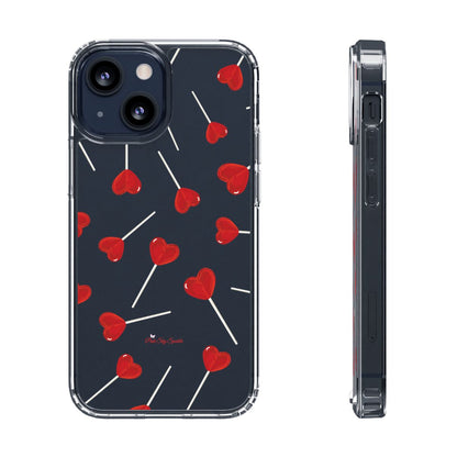 Sweetheart Sucker Clear Phone Case