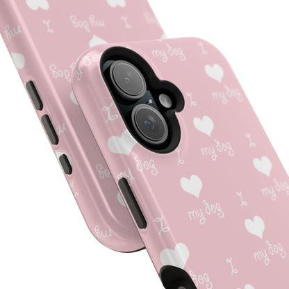 I Love My Dog Magnetic iPhone Case