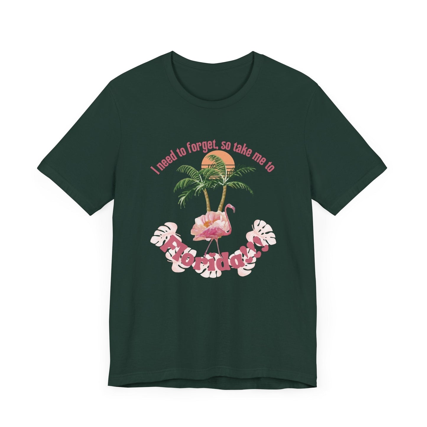 "I need to forget, so take me to Florida" Lyric Inspired T-shirt