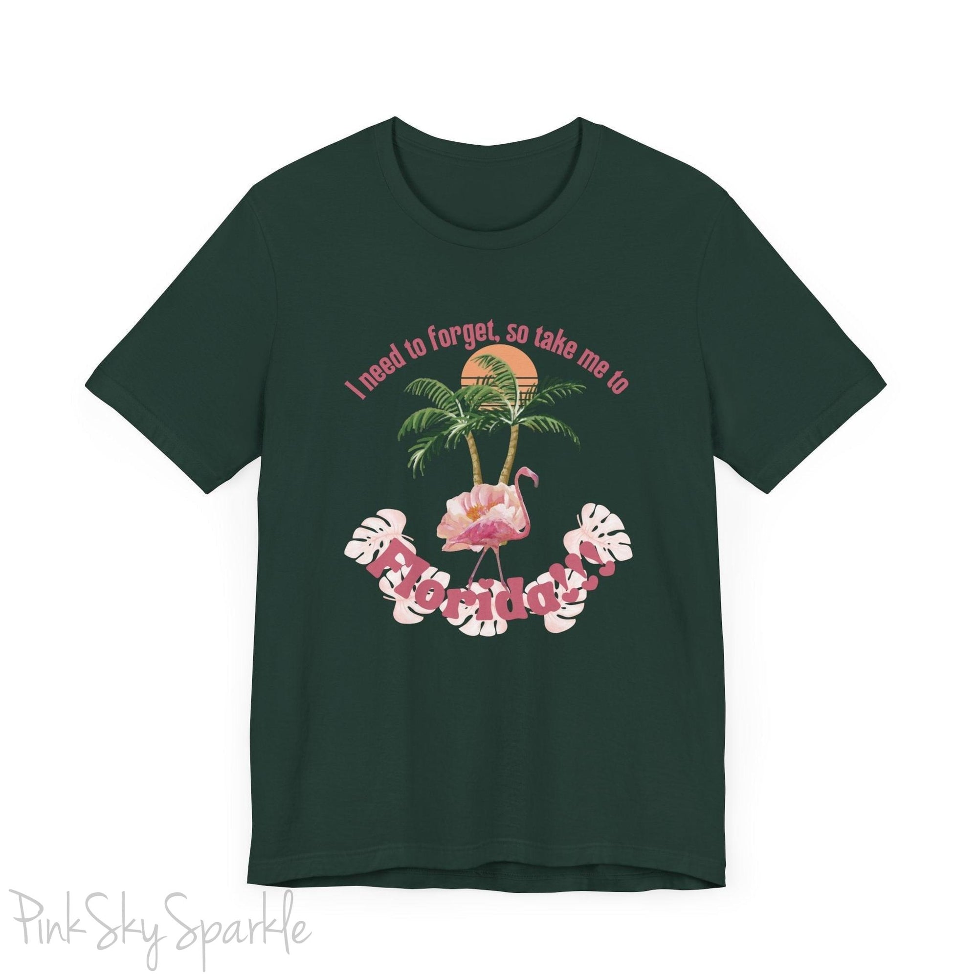 "I need to forget, so take me to Florida" Lyric Inspired T-shirt