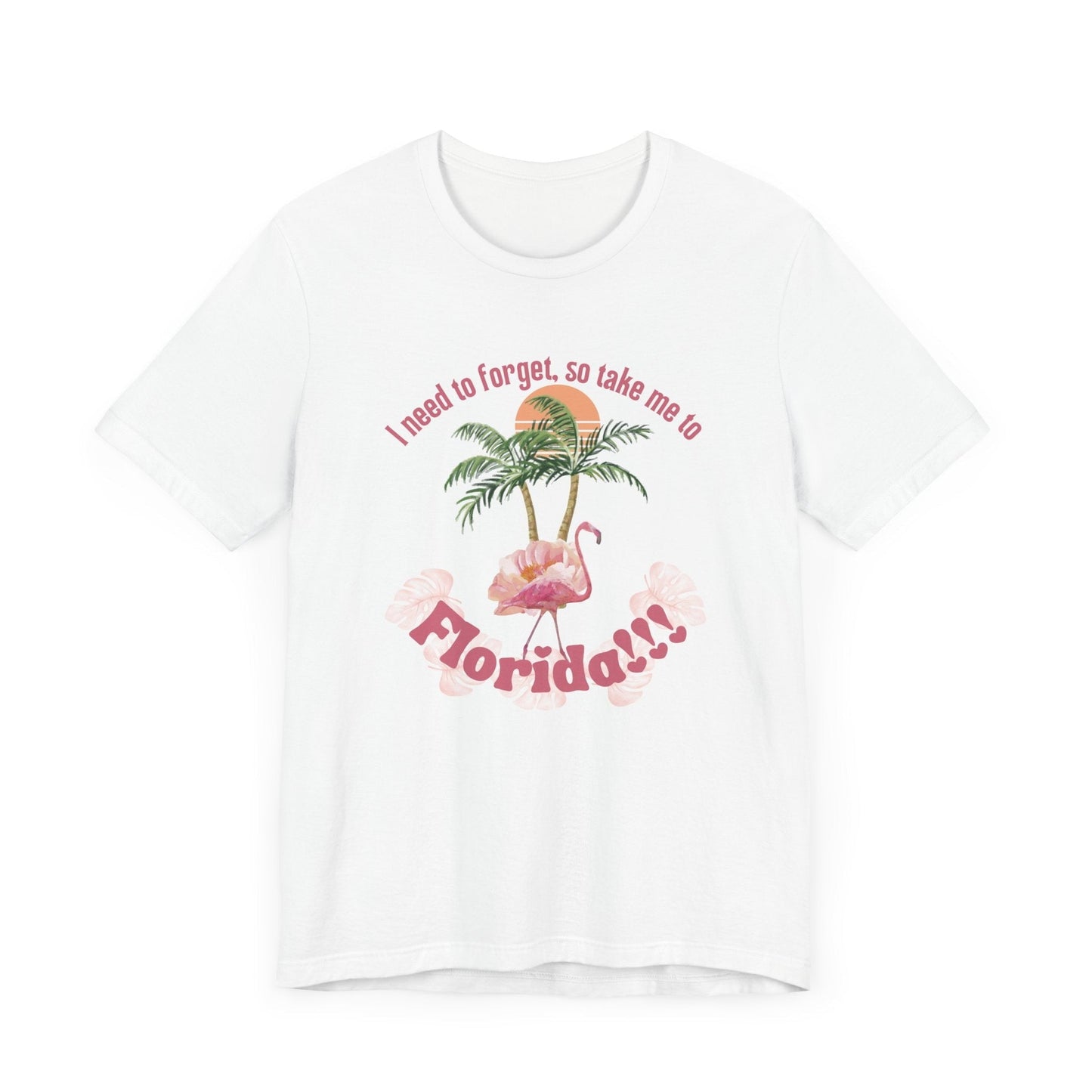 "I need to forget, so take me to Florida" Lyric Inspired T-shirt