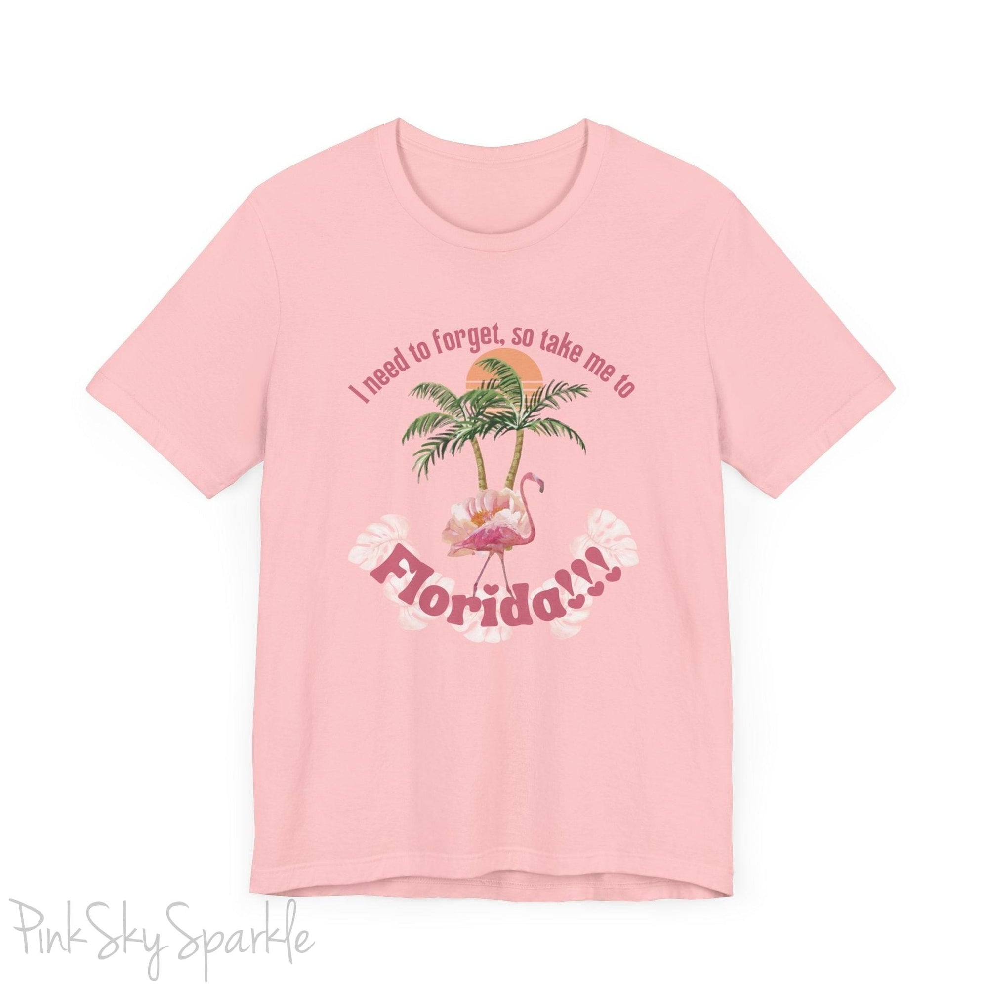 "I need to forget, so take me to Florida" Lyric Inspired T-shirt