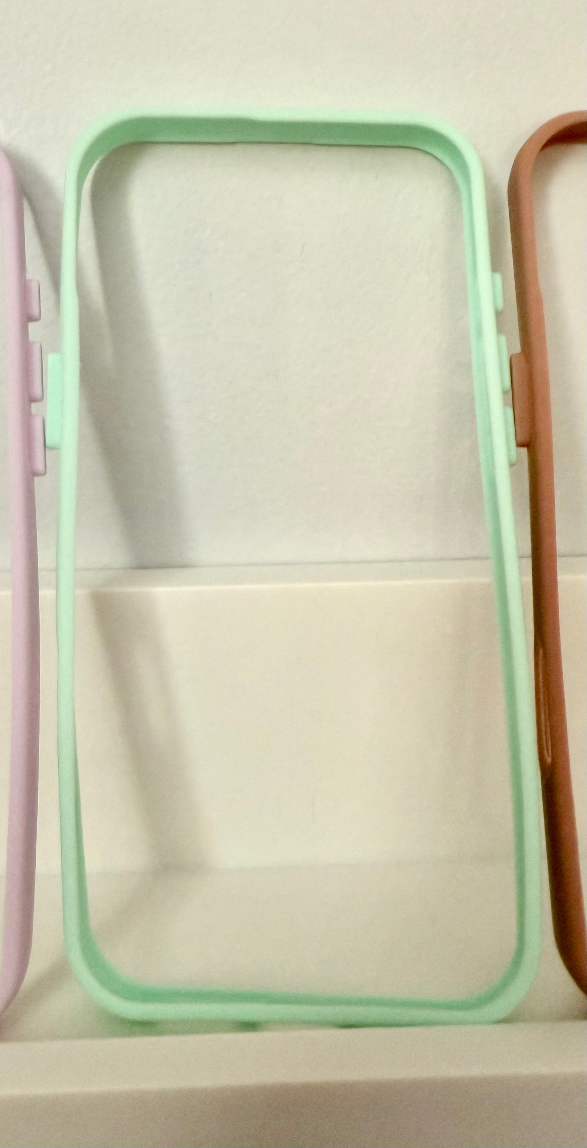 Bordures de coque de téléphone de couleur interchangeable