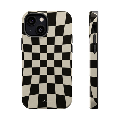 Illusion Checkerboard Magnetic iPhone Case