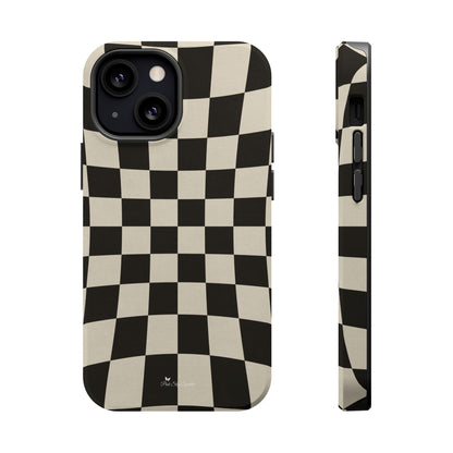 Illusion Checkerboard Magnetic iPhone Case