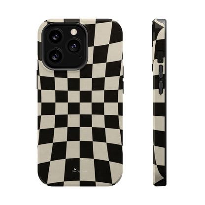 Illusion Checkerboard Magnetic iPhone Case