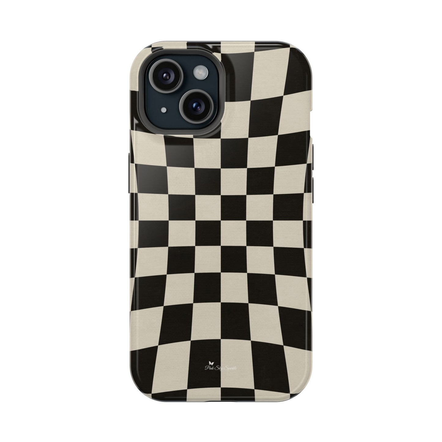 Illusion Checkerboard Magnetic iPhone Case