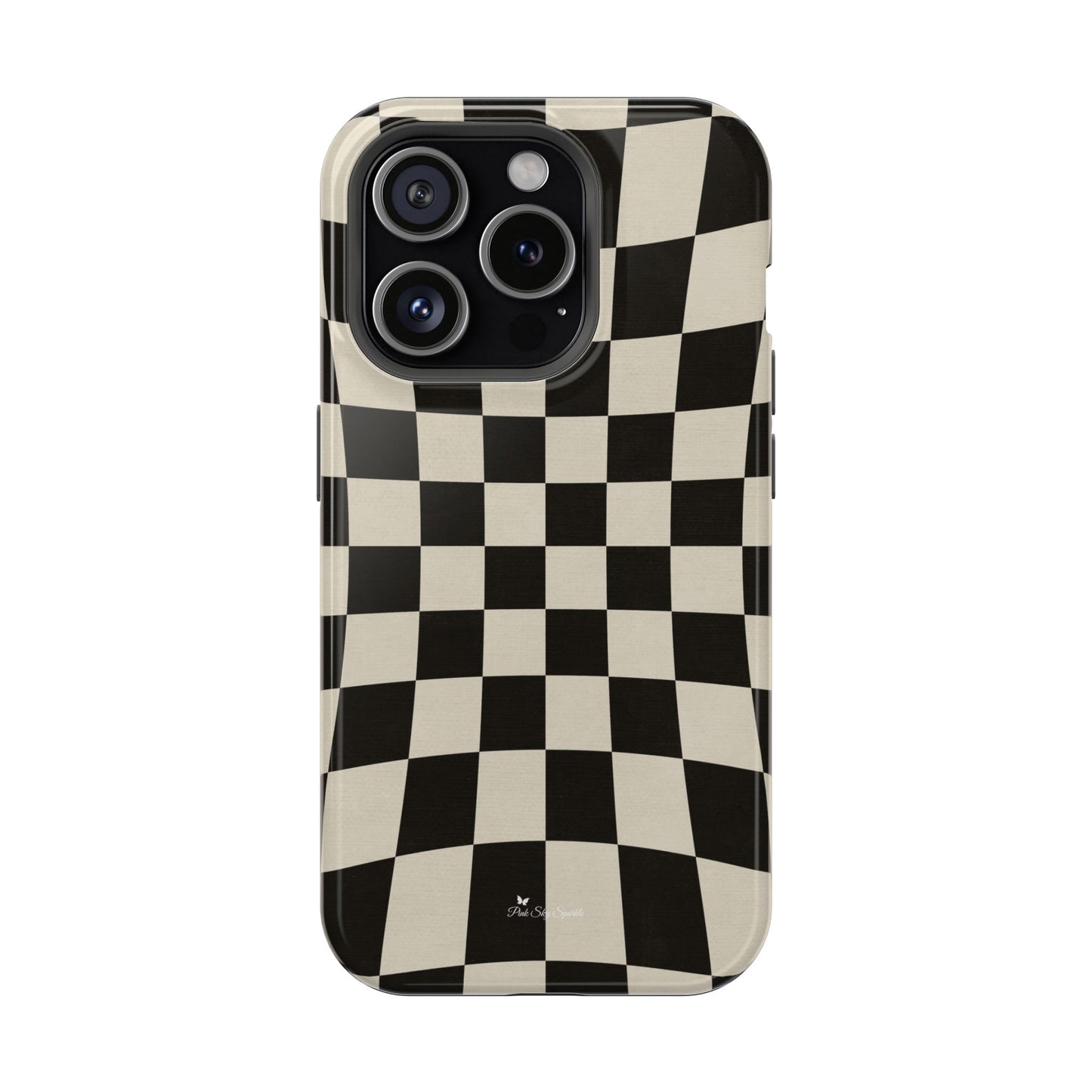 Illusion Checkerboard Magnetic iPhone Case