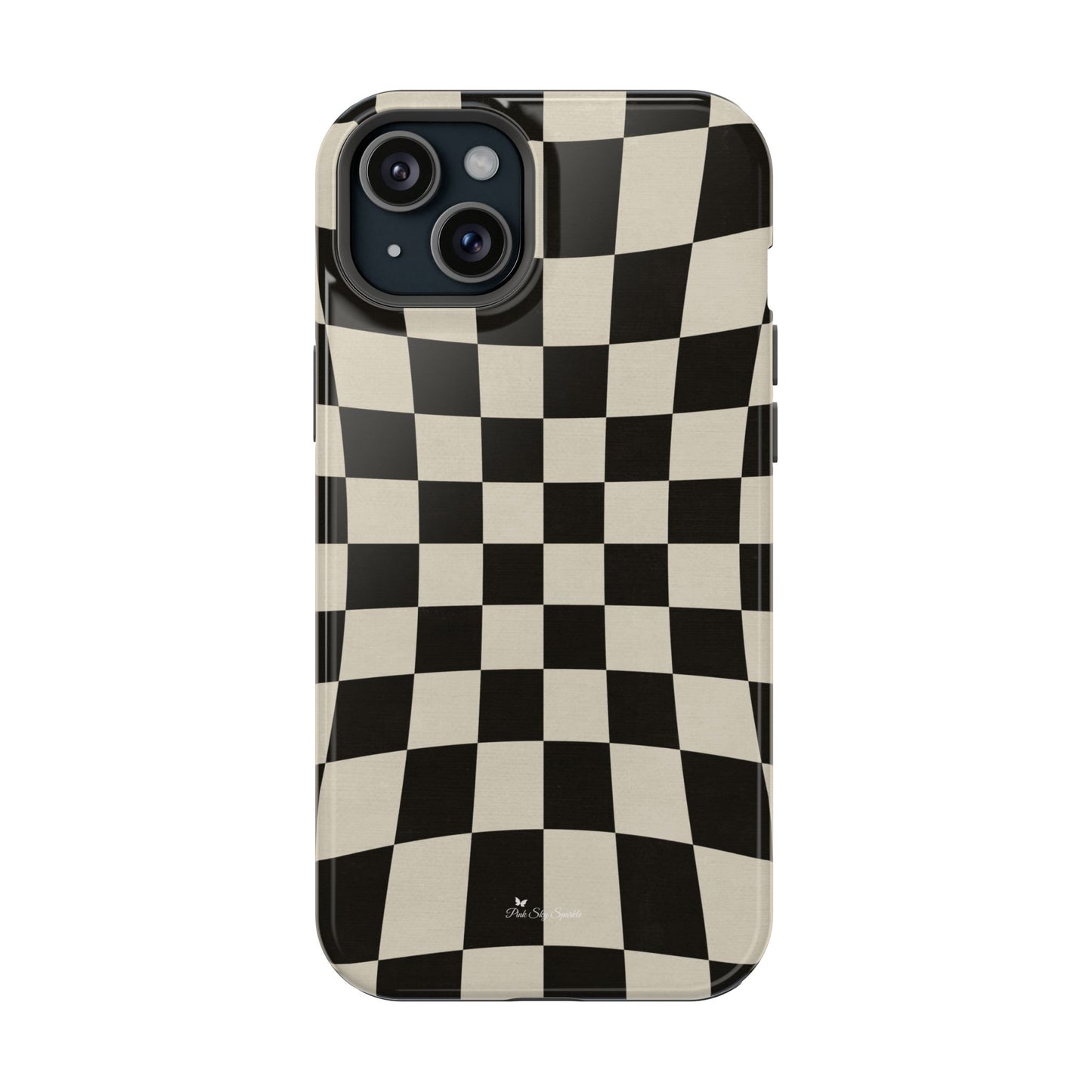 Illusion Checkerboard Magnetic iPhone Case