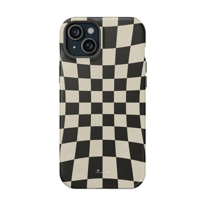 Illusion Checkerboard Magnetic iPhone Case