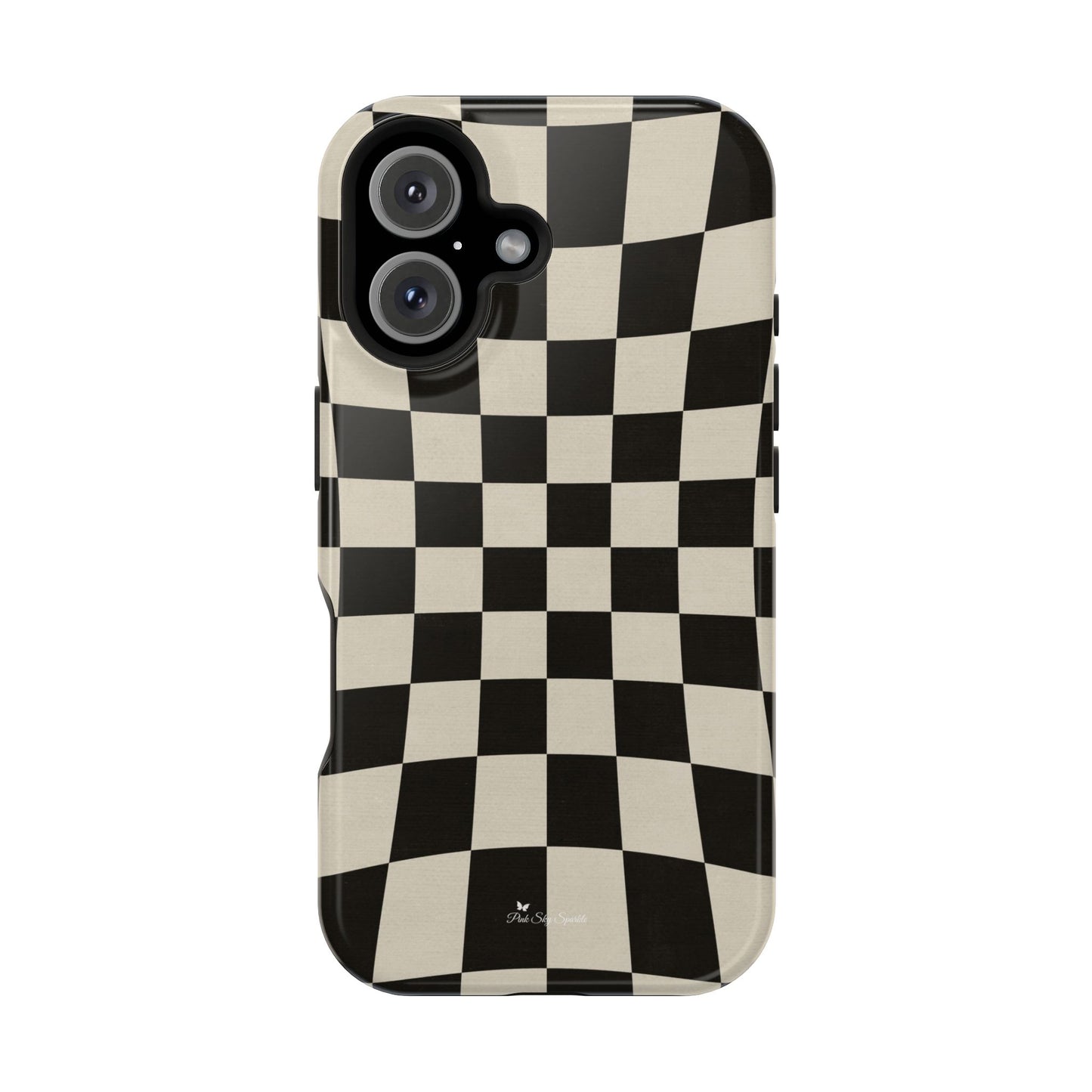 Illusion Checkerboard Magnetic iPhone Case