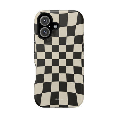 Illusion Checkerboard Magnetic iPhone Case