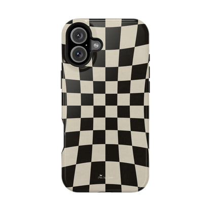 Illusion Checkerboard Magnetic iPhone Case