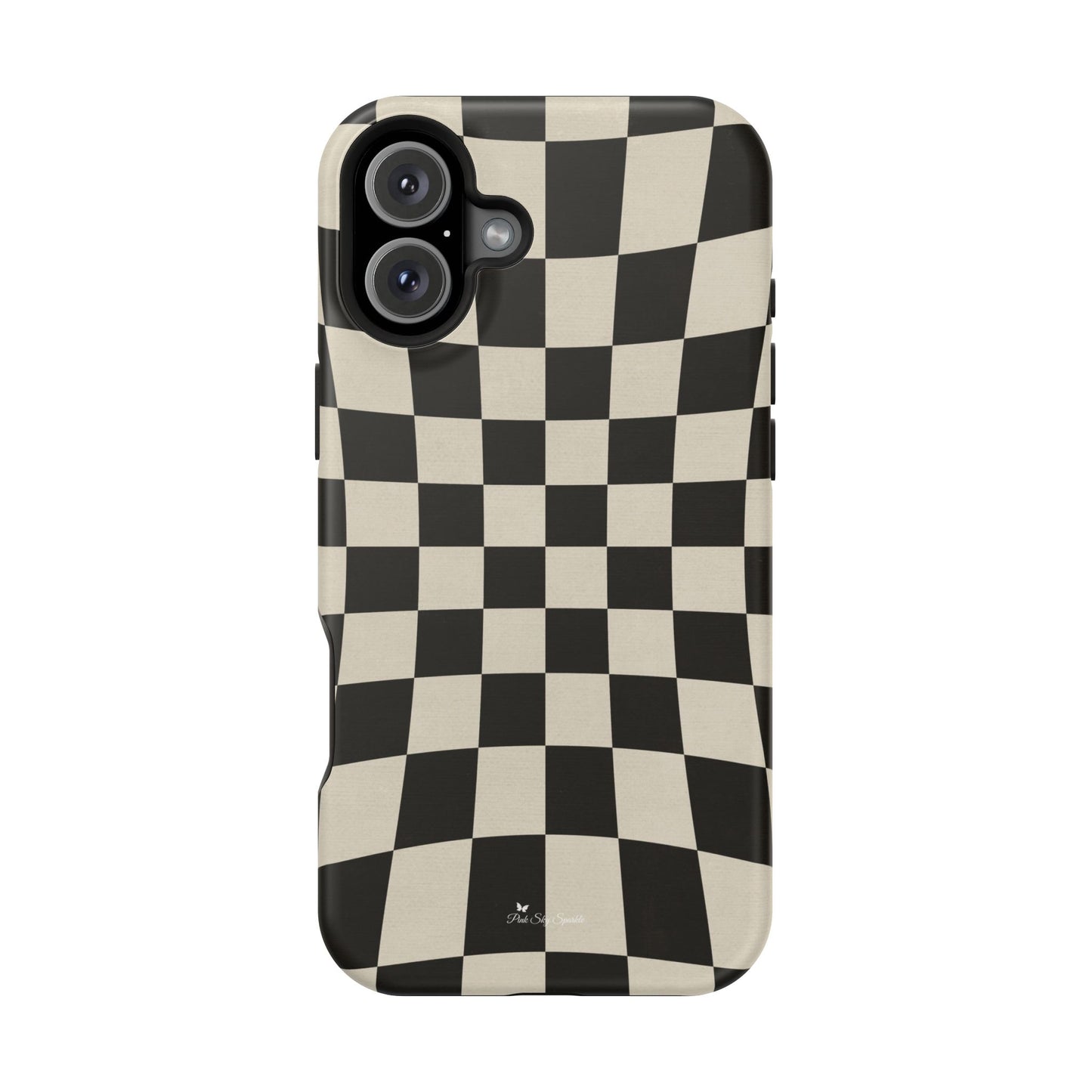 Illusion Checkerboard Magnetic iPhone Case