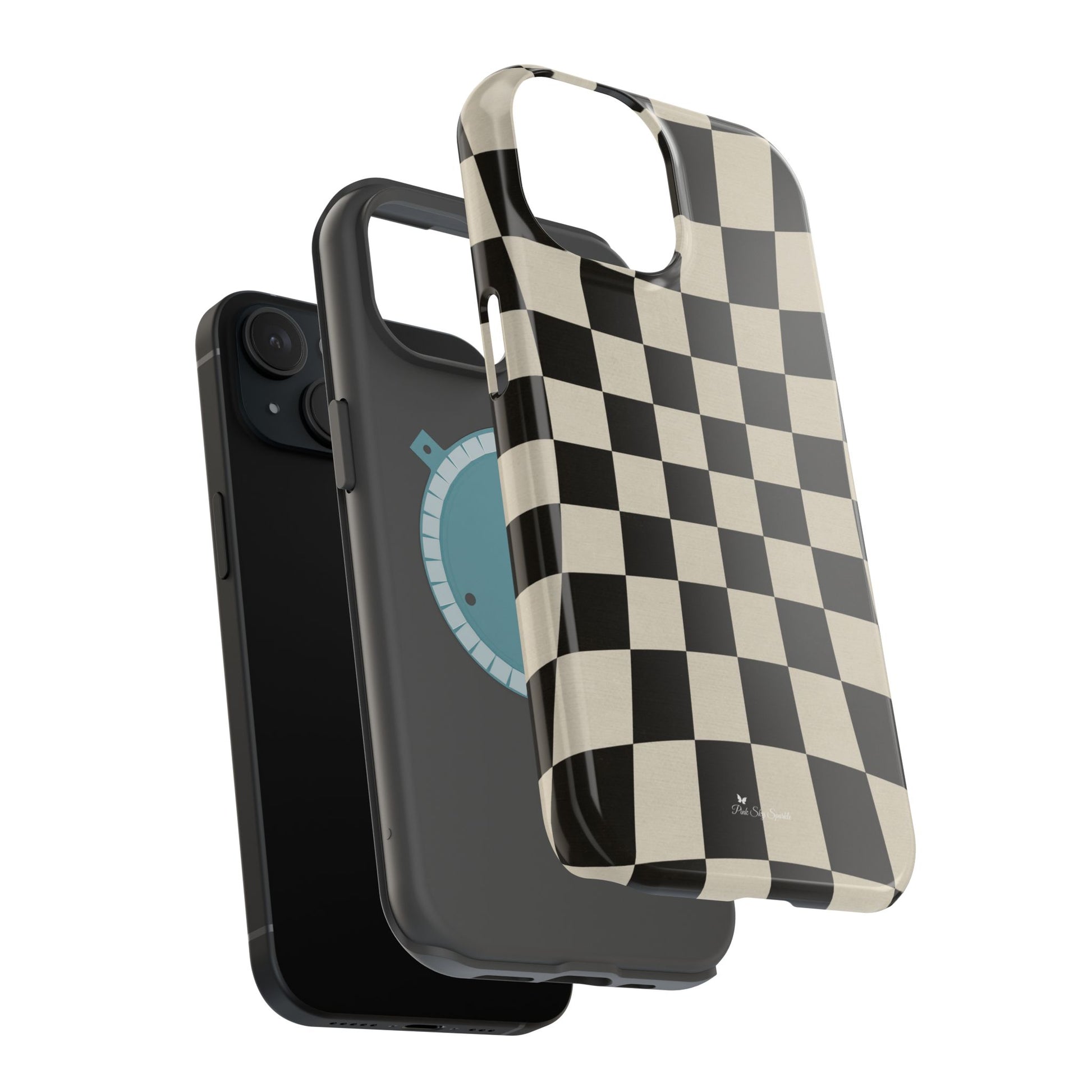 Illusion Checkerboard Magnetic iPhone Case