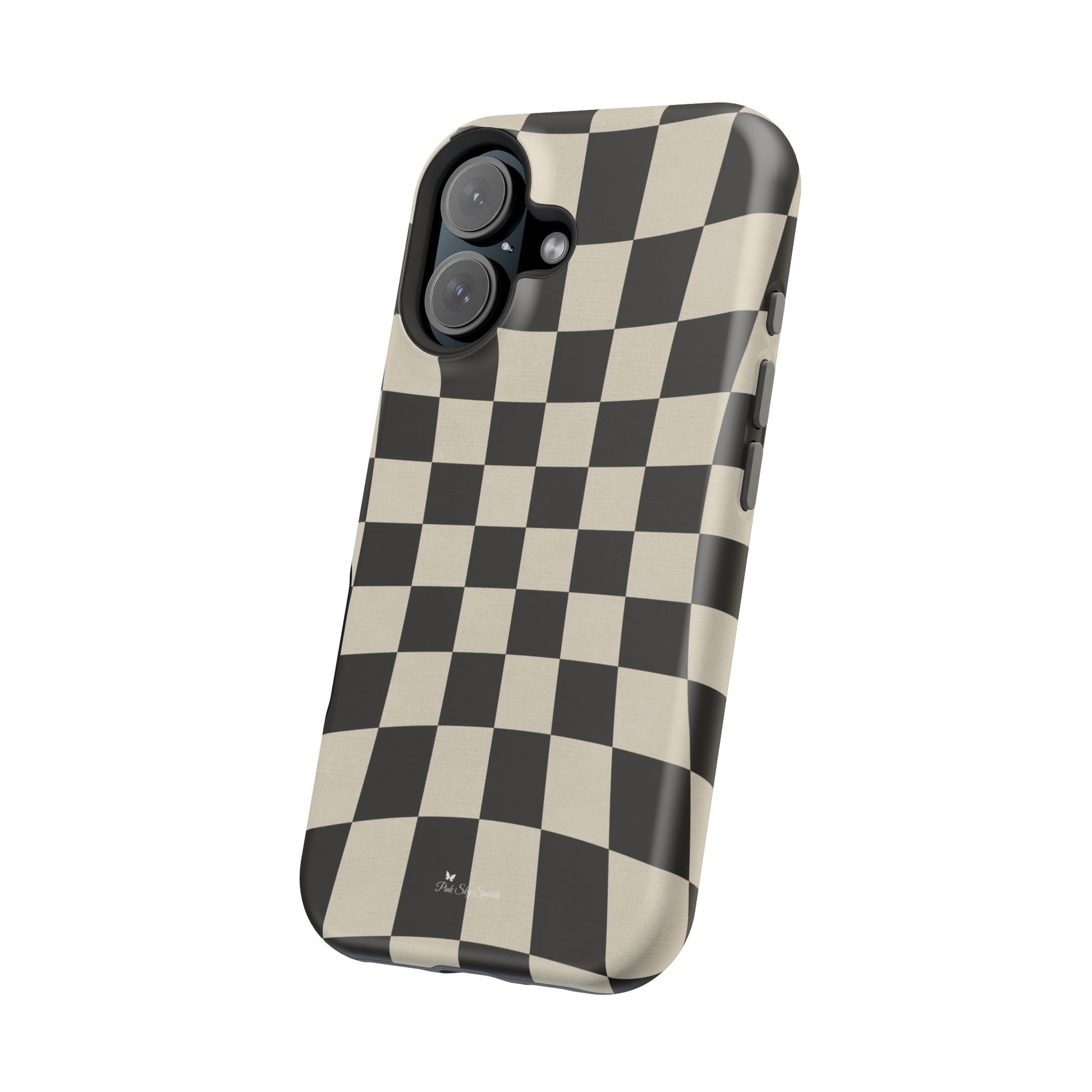 Illusion Checkerboard Magnetic iPhone Case