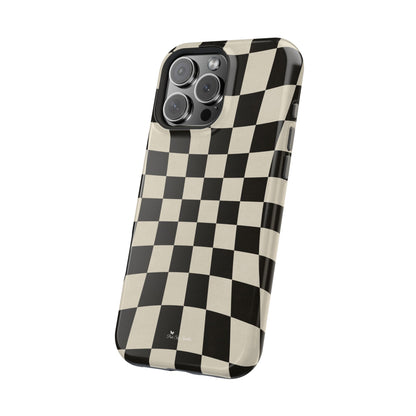 Illusion Checkerboard Magnetic iPhone Case