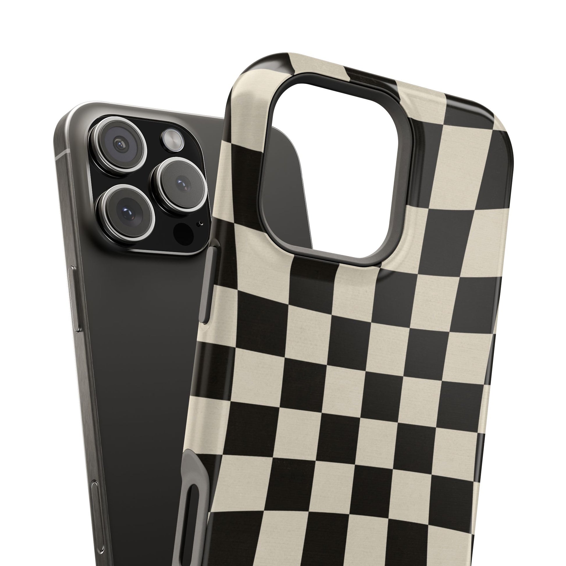 Illusion Checkerboard Magnetic iPhone Case