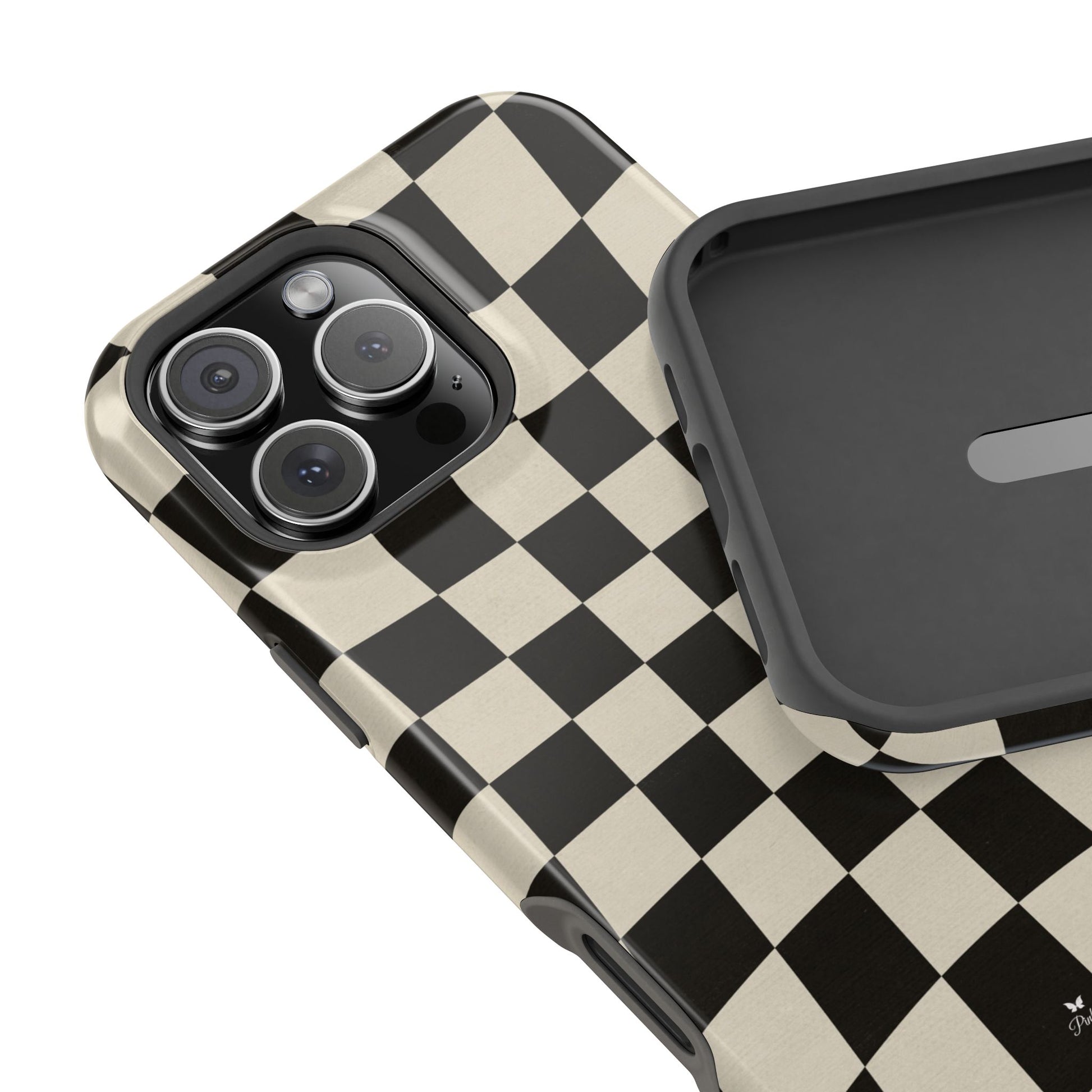 Illusion Checkerboard Magnetic iPhone Case