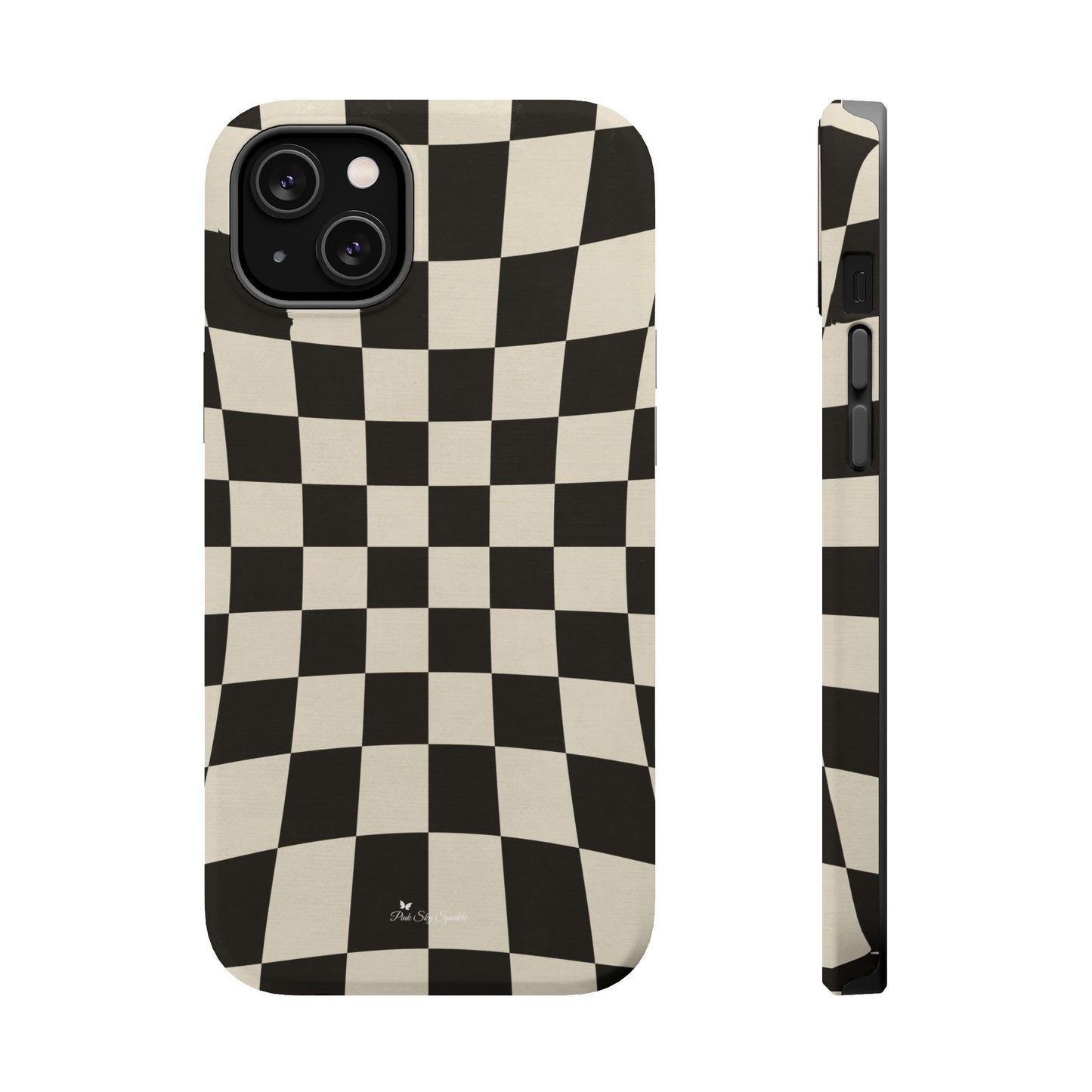 Illusion Checkerboard Magnetic iPhone Case