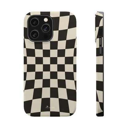 Illusion Checkerboard Magnetic iPhone Case