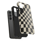 Illusion Checkerboard Tough Samsung Galaxy Phone Case